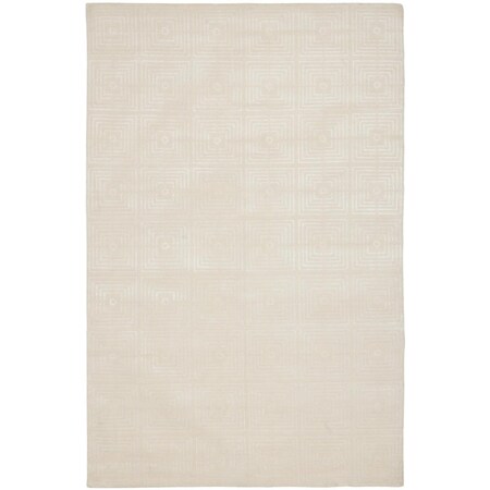 Safavieh 10 x 14 ft. Tibetan Rectangle Area Rug Ivory & Ivory TB833A-10
